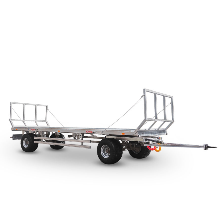Cynkomet Ballentransportwagen / Bale platform / Remorque pour balles / Rimorchio per balle / Przyczepa do przewozu bel - Remorque plateau agricole: photos 3 Cynkomet Ballentransportwagen / Bale platform / Remorque pour balles / Rimorchio per balle / Przyczepa do przewozu bel - Remorque plateau agricole: photos 3