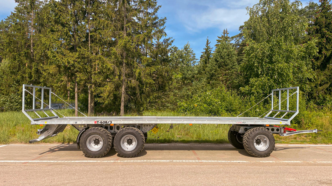 Cynkomet Ballentransportwagen / Bale platform / Remorque pour balles / Rimorchio per balle / Przyczepa do przewozu bel - Remorque plateau agricole: photos 3 Cynkomet Ballentransportwagen / Bale platform / Remorque pour balles / Rimorchio per balle / Przyczepa do przewozu bel - Remorque plateau agricole: photos 3