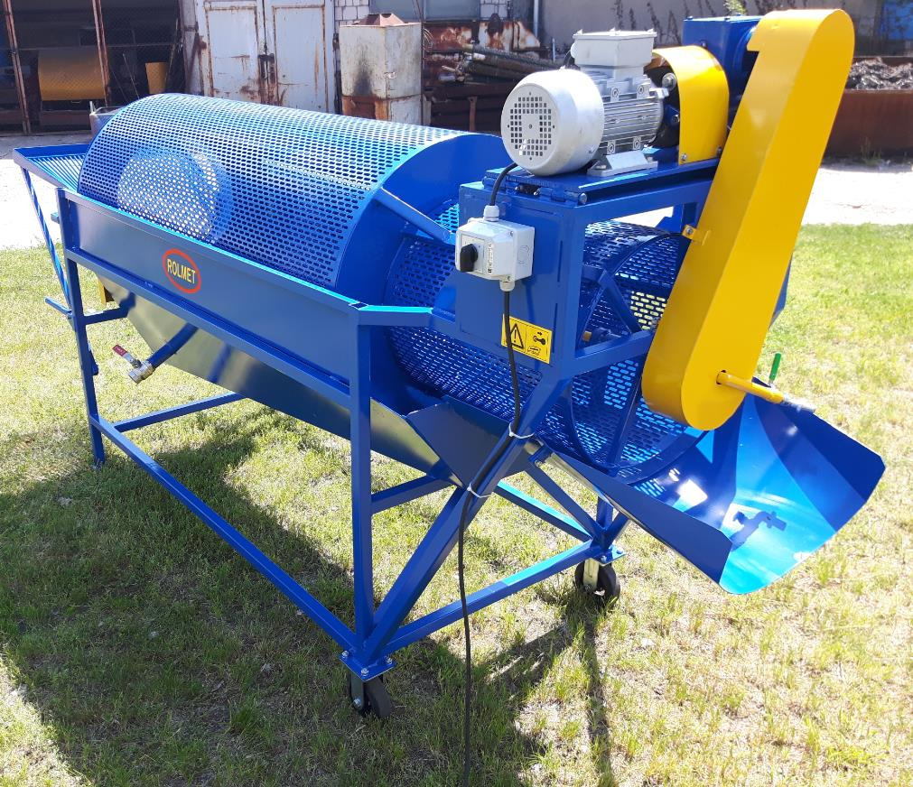 Équipement de traitement post-récolte neuf Rolmet Trommelwaschmaschine / Vegetables washing / Machine Laveuse de légume / Lavatrice agroalimentare / Lavadora de verduras / Барабанная мойка / Płuczka bębnowa PB-1: photos 18 Équipement de traitement post-récolte neuf Rolmet Trommelwaschmaschine / Vegetables washing / Machine Laveuse de légume / Lavatrice agroalimentare / Lavadora de verduras / Барабанная мойка / Płuczka bębnowa PB-1: photos 18