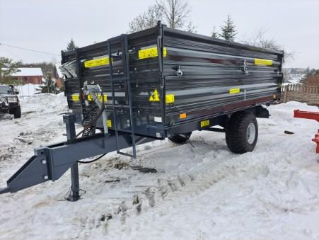 Techmont Anhänger / Trailer / Remorque / Rimorchio / Прицеп одноосный / Przyczepa jednoosiowa T-151/1 3,5 t - Benne agricole: photos 2 Techmont Anhänger / Trailer / Remorque / Rimorchio / Прицеп одноосный / Przyczepa jednoosiowa T-151/1 3,5 t - Benne agricole: photos 2