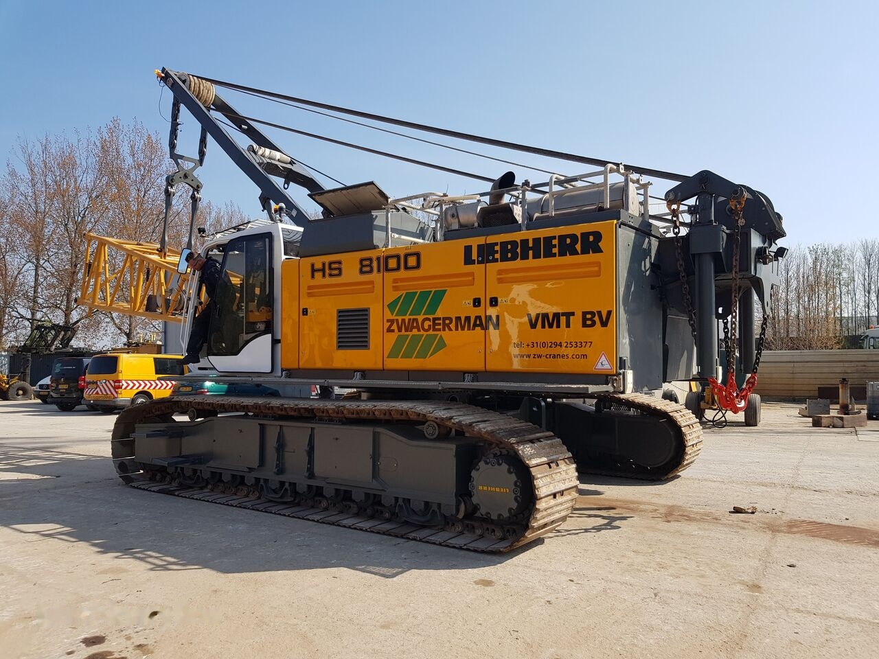 Liebherr HS 8100 HD - Grue sur chenilles: photos 2 Liebherr HS 8100 HD - Grue sur chenilles: photos 2