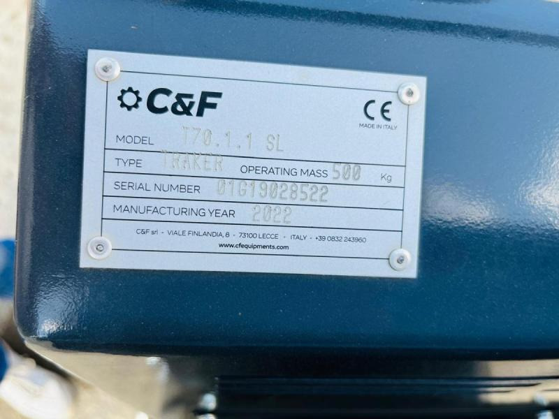 Mini tombereau C&F Brouette à chenille autochargeuse T70.1.1SL  (ETAT NEUF): photos 11