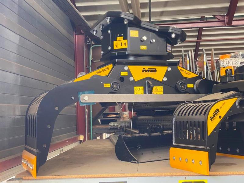 MB CRUSHER Pince de tri MB 600 pour Pelle de 6 à 12T - Grappin pour Engins de chantier: photos 1 MB CRUSHER Pince de tri MB 600 pour Pelle de 6 à 12T - Grappin pour Engins de chantier: photos 1