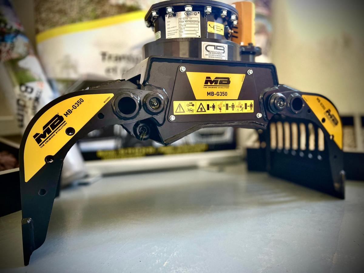 MB PINCES DE TRI POUR PELLES MB G350 / G450 / G600 - Grappin pour Engins de chantier: photos 1 MB PINCES DE TRI POUR PELLES MB G350 / G450 / G600 - Grappin pour Engins de chantier: photos 1