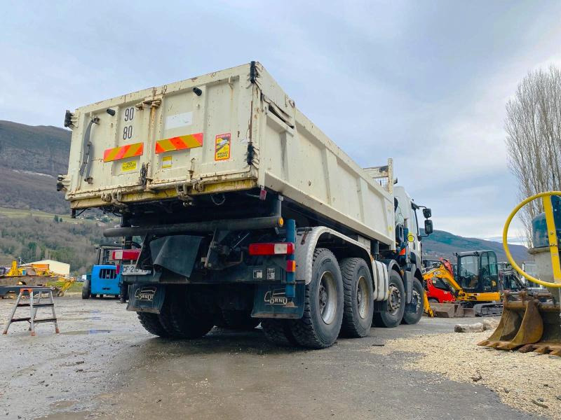 RENAULT KERAX 8x4 520 BIBENNE CIF GRUE CORMACH - Camion benne, Camion grue: photos 5 RENAULT KERAX 8x4 520 BIBENNE CIF GRUE CORMACH - Camion benne, Camion grue: photos 5