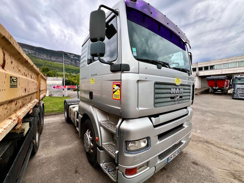 Tracteur routier MAN TGA 18.530 avec hydraulique benne: photos 7