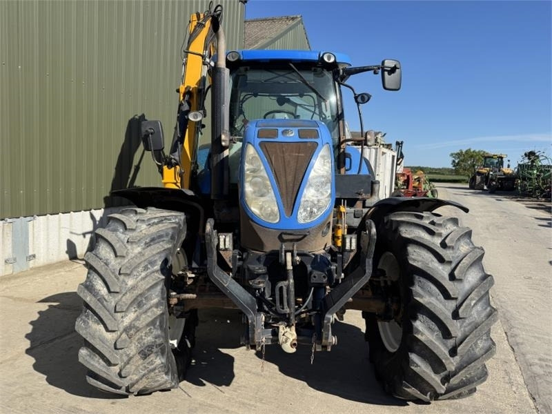 Epareuse New Holland New Holland T6080 c/w Herder Cavalier Mid Mount He: photos 7