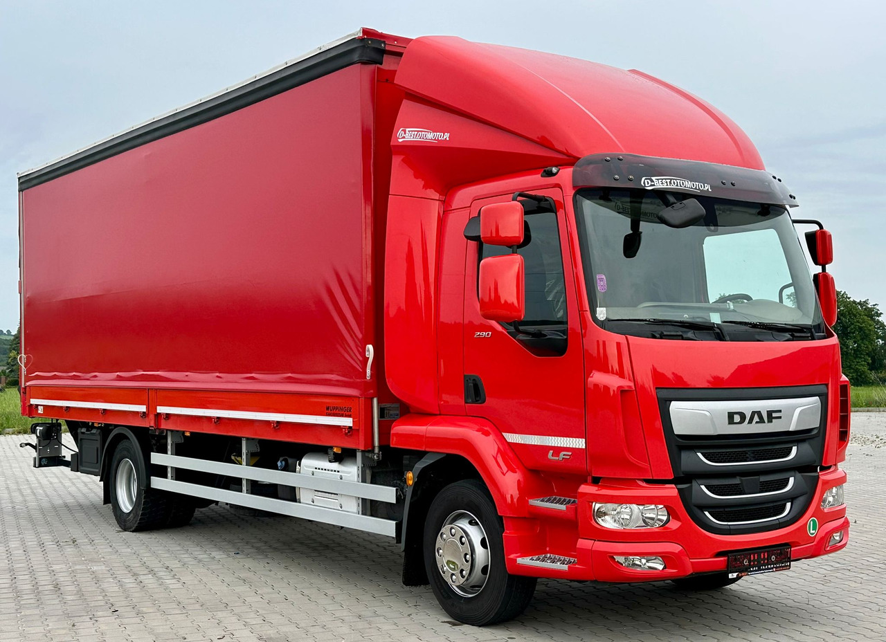 DAF LF 290 / BURTO - FIRANKA / 18 PALET / WINDA / 16 T DMC / SYPIALKA / 2020 ROK / SPROWADZONY - Camion à rideaux coulissants: photos 1 DAF LF 290 / BURTO - FIRANKA / 18 PALET / WINDA / 16 T DMC / SYPIALKA / 2020 ROK / SPROWADZONY - Camion à rideaux coulissants: photos 1