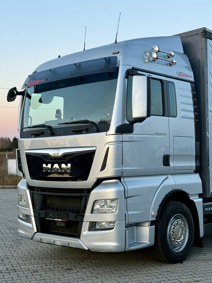 Camion à rideaux coulissants MAN TGX 18.400 / FIRANKA / KONTENER / NISKI PRZEBIEG / EURO 6 / AUTOMAT / SYPIALKA / 2016 ROK: photos 8