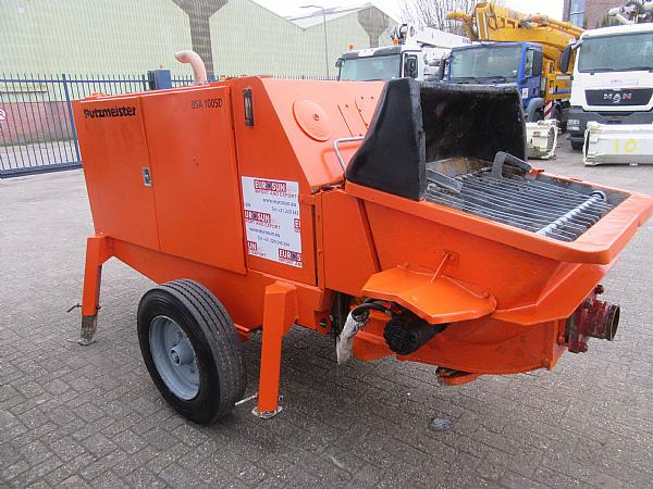 2014 PUTZMEISTER BSA1005 DC trailer mounted. - Pompe à béton stationnaire: photos 3 2014 PUTZMEISTER BSA1005 DC trailer mounted. - Pompe à béton stationnaire: photos 3
