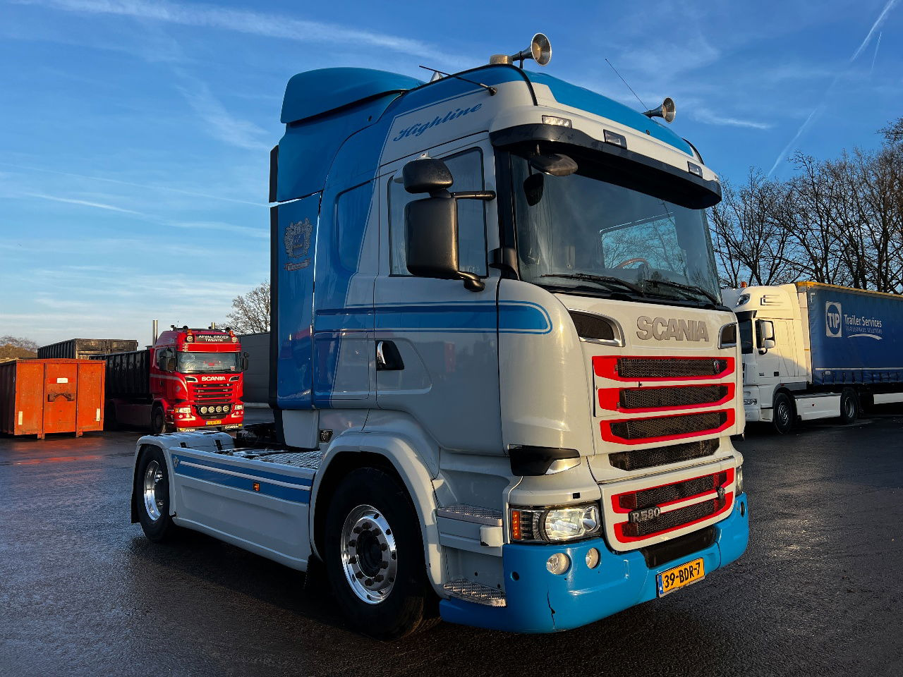Scania R580 V8 Highline, King of the road - Tracteur routier: photos 2 Scania R580 V8 Highline, King of the road - Tracteur routier: photos 2