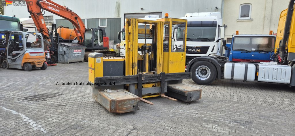 Chariot latéral Baumann E4S20/08  Elektrostapler, funktioniert: photos 9