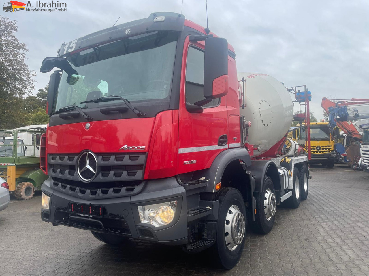 Mercedes-Benz Arocs 3236 Stetter 9 cbm 8x4 | Blatt | Hardox - Camion: photos 1 Mercedes-Benz Arocs 3236 Stetter 9 cbm 8x4 | Blatt | Hardox - Camion: photos 1