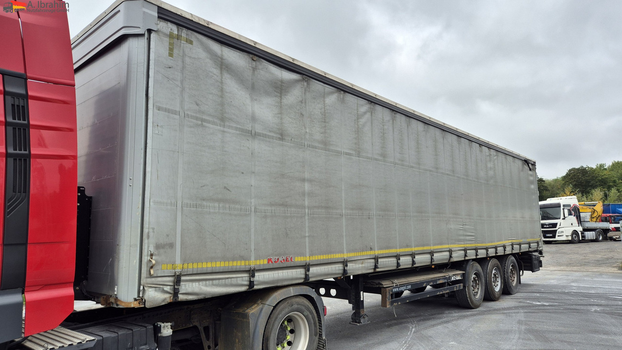 Semi-remorque rideaux coulissants Kögel SN24 Standard, neutrale Plane Edscha, XXL Zertifikat: photos 8 Semi-remorque rideaux coulissants Kögel SN24 Standard, neutrale Plane Edscha, XXL Zertifikat: photos 8