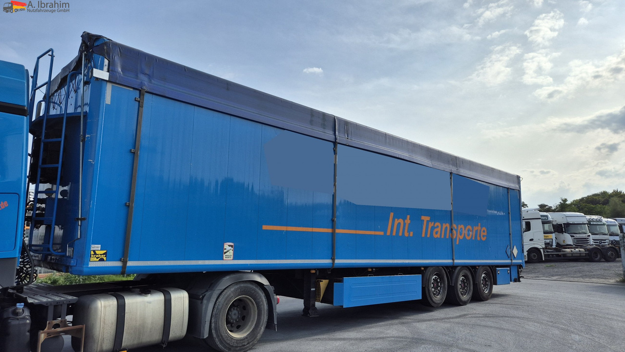 Kraker CF-200 Cargo-Floor Boden, Liftachse, SAF Achsen - Semi-remorque à fond mouvant: photos 1 Kraker CF-200 Cargo-Floor Boden, Liftachse, SAF Achsen - Semi-remorque à fond mouvant: photos 1