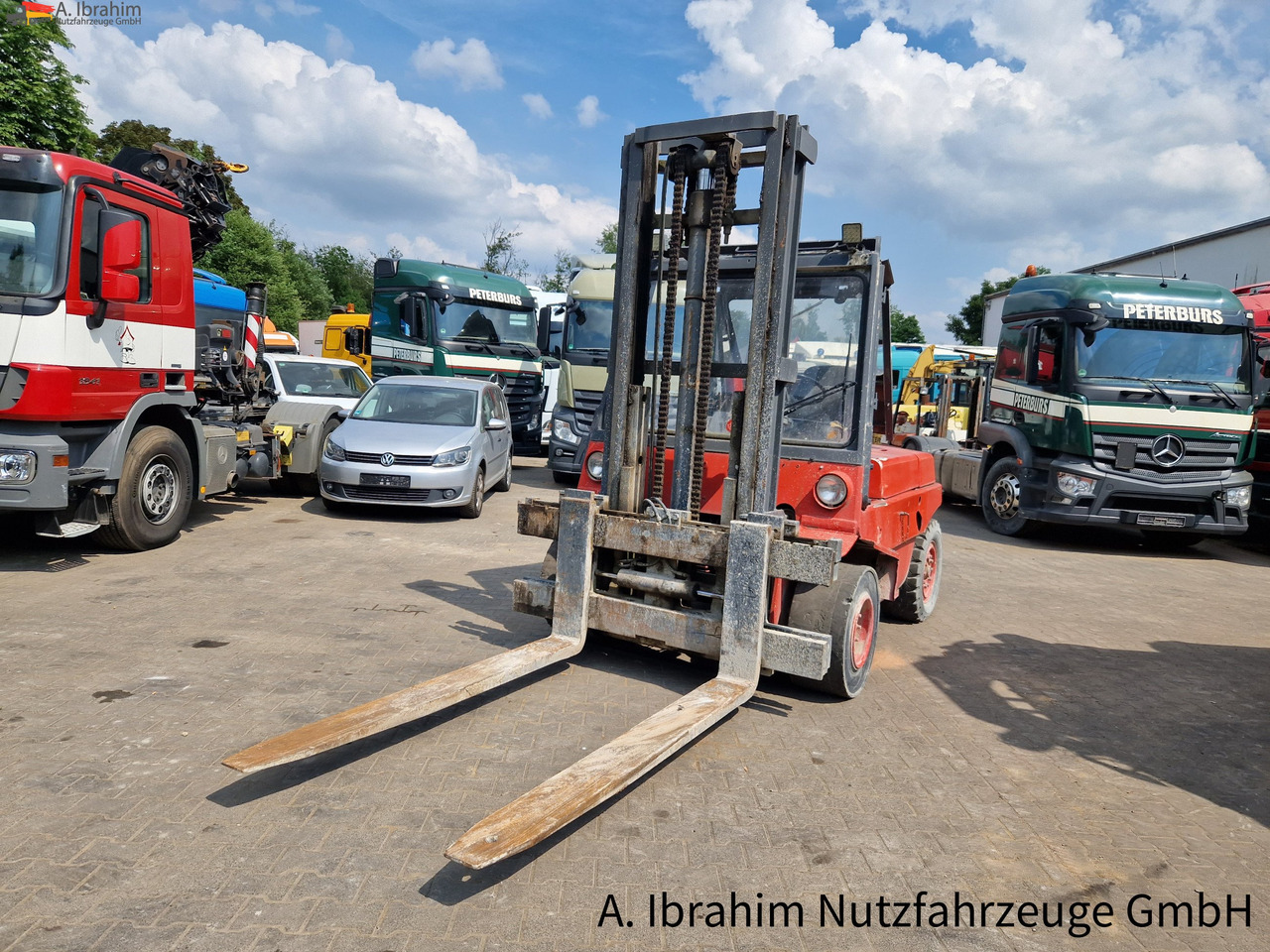 Linde H60 Tragfähigkeit 6000 kg ,3800 mm Hubhöhe, 2x vorhanden - Chariot élévateur diesel: photos 5 Linde H60 Tragfähigkeit 6000 kg ,3800 mm Hubhöhe, 2x vorhanden - Chariot élévateur diesel: photos 5