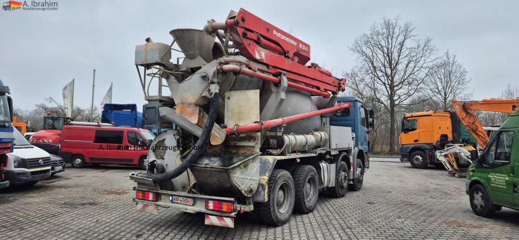 Camion malaxeur pompe Mercedes-Benz 3241 PM 21-3   Liebherr 7 cbm PUMI Putzmeister Liebherr: photos 10