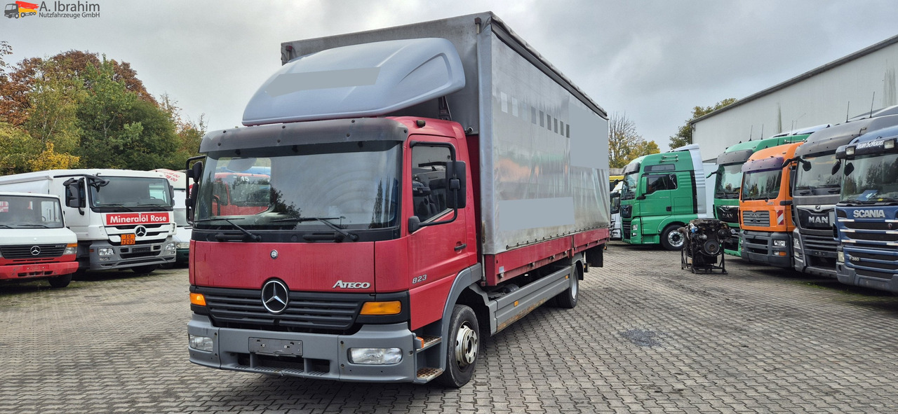 Mercedes-Benz 823 LBW | Radstand 4900 mm | 7.2 m Pritsche Klima | 3 Pedals - Utilitaire rideaux coulissants (PLSC): photos 1 Mercedes-Benz 823 LBW | Radstand 4900 mm | 7.2 m Pritsche Klima | 3 Pedals - Utilitaire rideaux coulissants (PLSC): photos 1