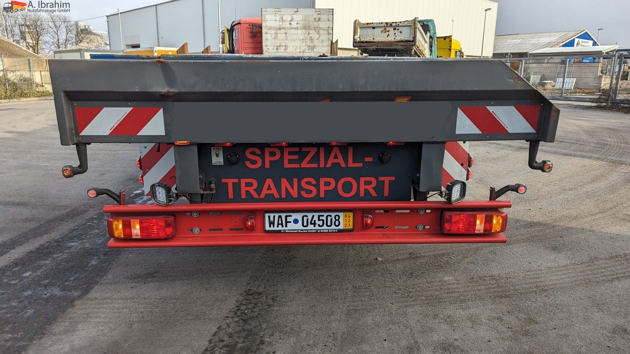 Meusburger MPS-3 Schräglader - Semi-remorque plateau: photos 2 Meusburger MPS-3 Schräglader - Semi-remorque plateau: photos 2