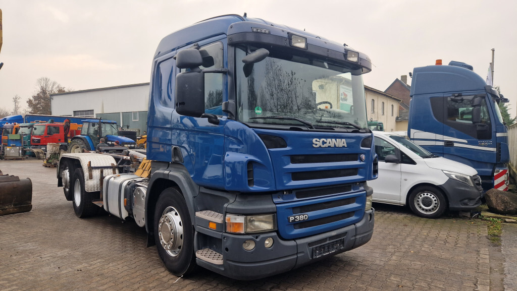 Camion ampliroll Scania P380 VDL Haken  Lenk-Liftachse: photos 11