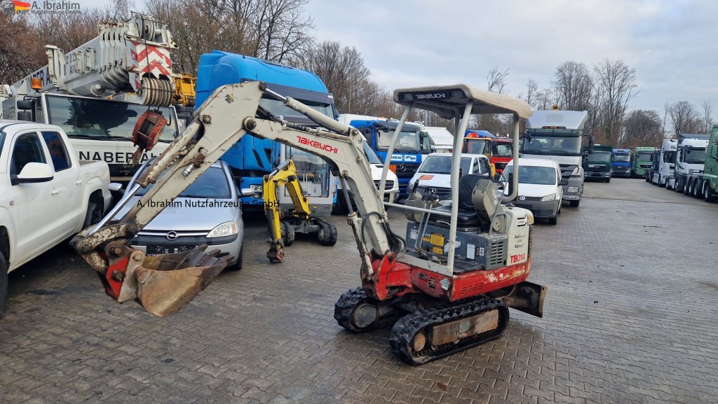 Takeuchi TB 014 Minibagger Zustand gut - Mini pelle: photos 1 Takeuchi TB 014 Minibagger Zustand gut - Mini pelle: photos 1