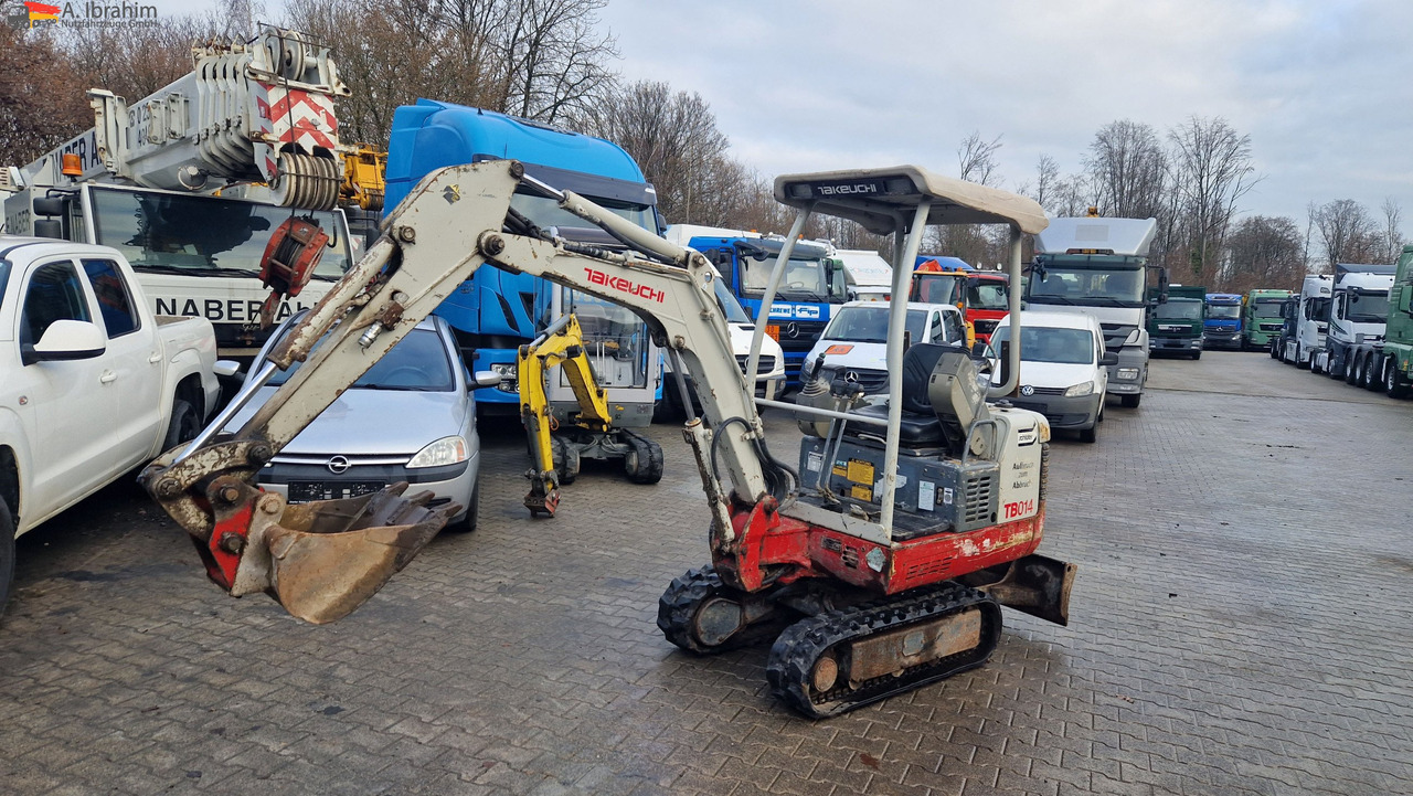 Takeuchi TB 014 Minibagger Zustand gut - Mini pelle: photos 1 Takeuchi TB 014 Minibagger Zustand gut - Mini pelle: photos 1