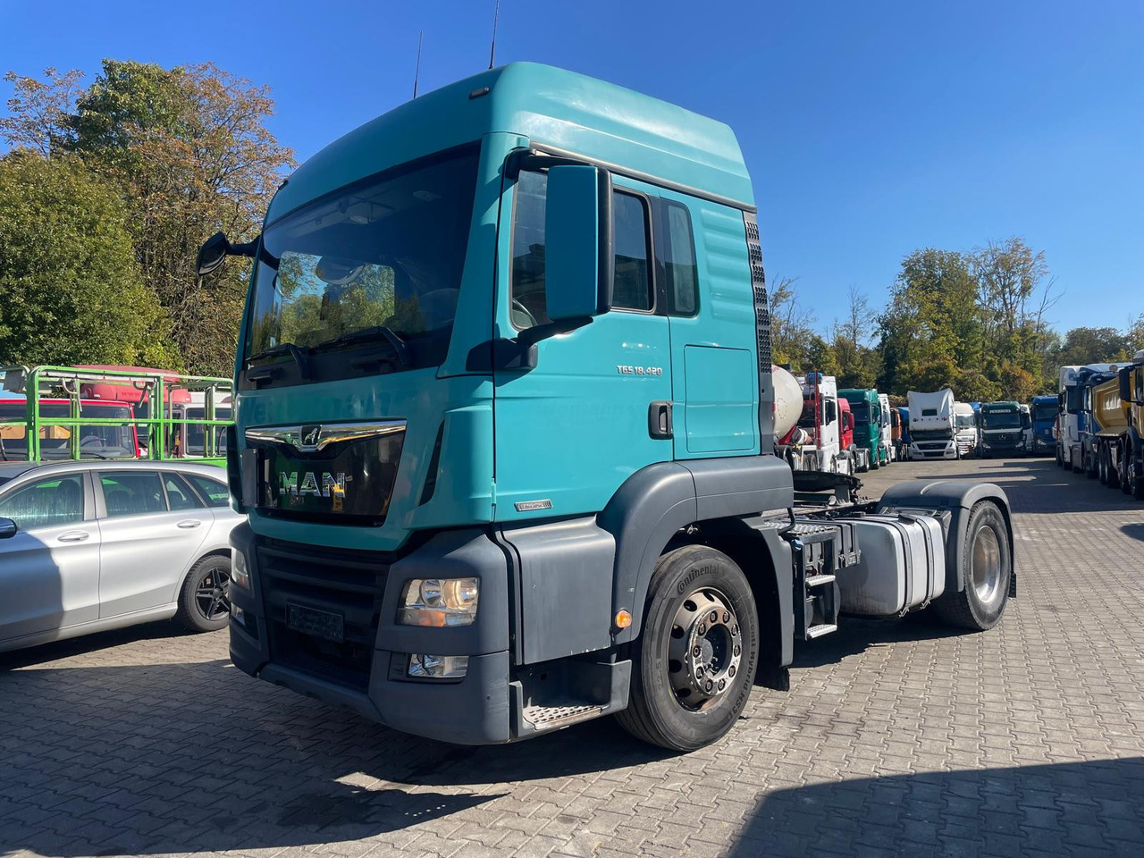 MAN TGS 18.420 Kipphydraulik | Blatt Luft | Nebenantrieb | Efficient Line | Euro 6 | Tüv 05 2026 - Tracteur routier: photos 1 MAN TGS 18.420 Kipphydraulik | Blatt Luft | Nebenantrieb | Efficient Line | Euro 6 | Tüv 05 2026 - Tracteur routier: photos 1