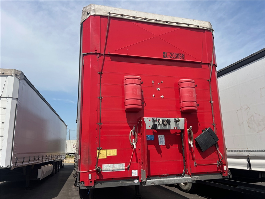 Semi-remorque rideaux coulissants SCHMITZ CARGOBULL SCB-S3T TETO ELEVAR: photos 6