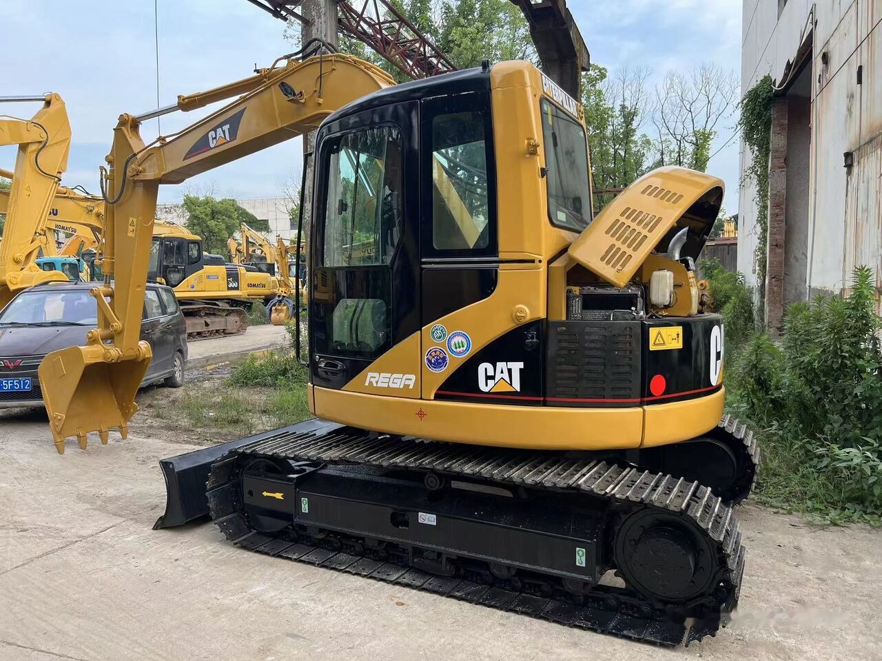 Caterpillar 308C - Pelle sur chenille: photos 3 Caterpillar 308C - Pelle sur chenille: photos 3