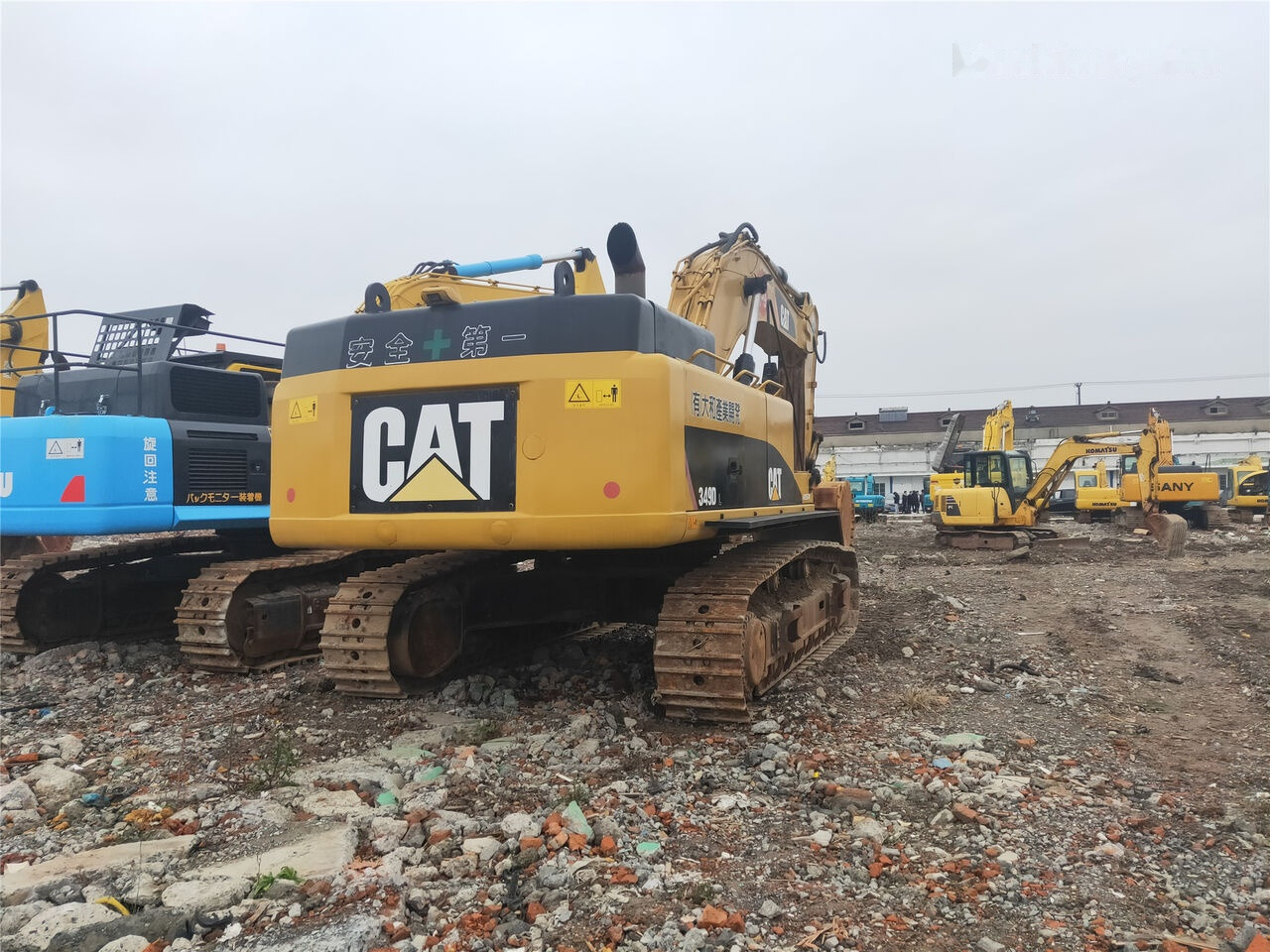 Caterpillar 349DL - Pelle sur chenille: photos 2 Caterpillar 349DL - Pelle sur chenille: photos 2
