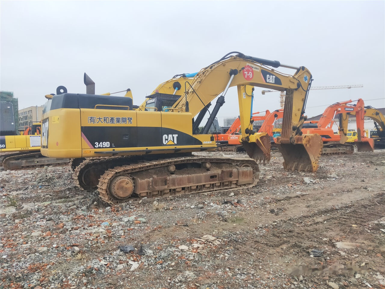Caterpillar 349DL - Pelle sur chenille: photos 1 Caterpillar 349DL - Pelle sur chenille: photos 1