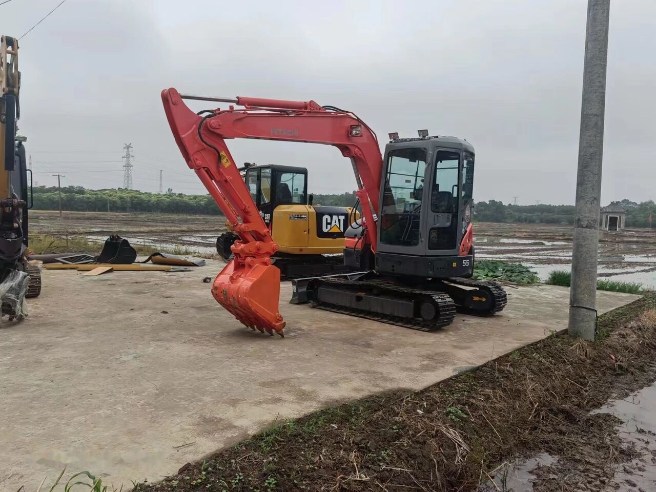 Mini pelle Hitachi ZX55: photos 10