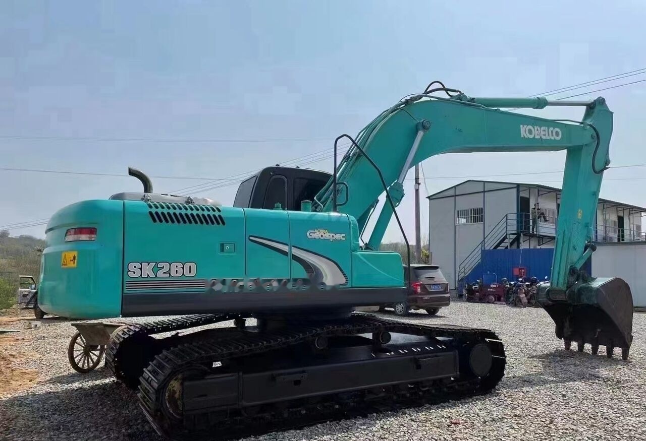 Kobelco SK260 - Pelle sur chenille: photos 5 Kobelco SK260 - Pelle sur chenille: photos 5