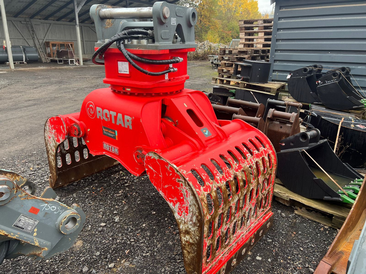 Liebherr SW 48 Likufix - Pelle sur pneus: photos 2 Liebherr SW 48 Likufix - Pelle sur pneus: photos 2