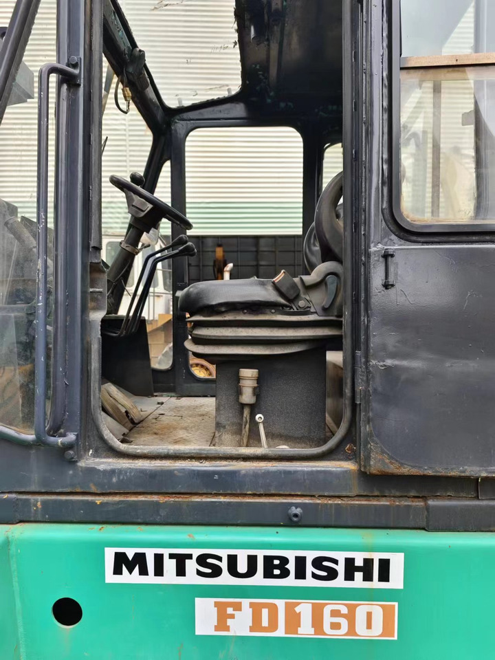 Chariot élévateur diesel MITSUBISHI 16ton diesel forklift Japan made: photos 6