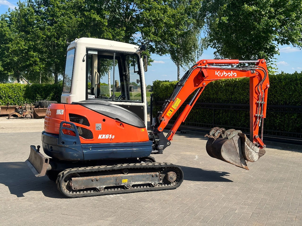 Mini pelle Kubota KX61-3: photos 7 Mini pelle Kubota KX61-3: photos 7