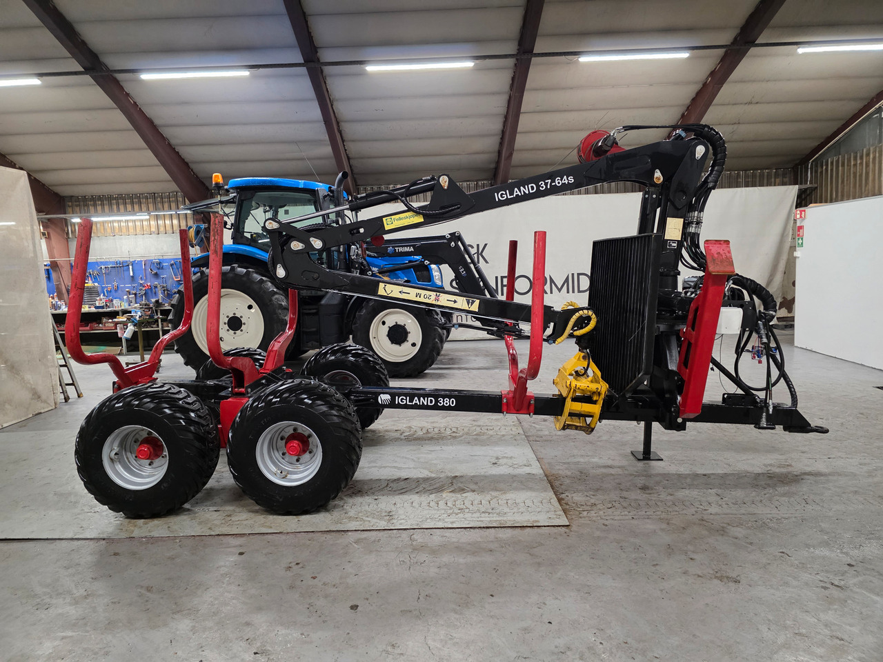 Igland 380 Swingtrac-system - Remorque grumier: photos 5 Igland 380 Swingtrac-system - Remorque grumier: photos 5