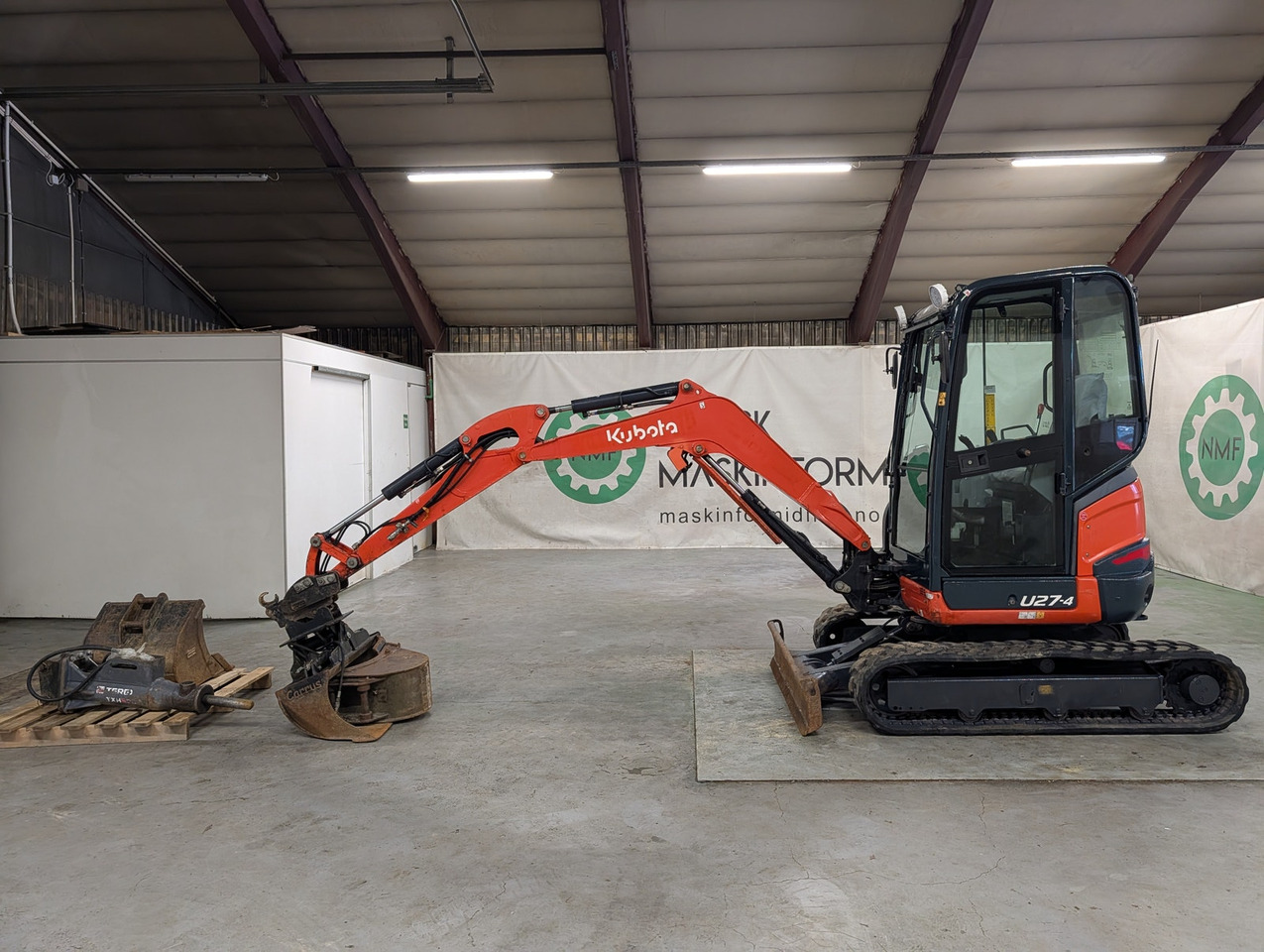 Kubota U27-4 - Mini pelle: photos 2 Kubota U27-4 - Mini pelle: photos 2
