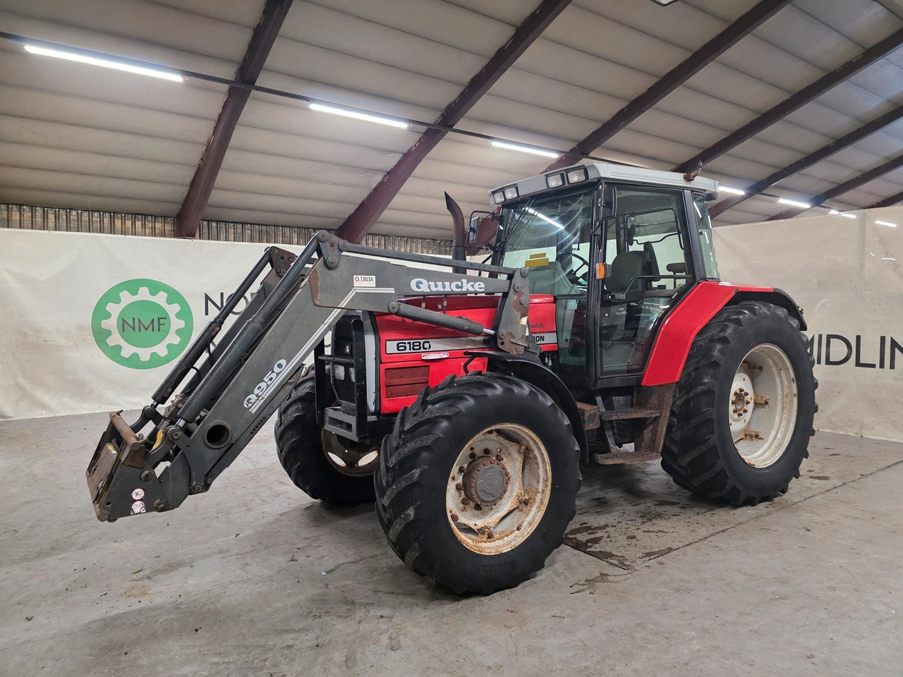 Massey Ferguson 6180 - Tracteur agricole: photos 1 Massey Ferguson 6180 - Tracteur agricole: photos 1