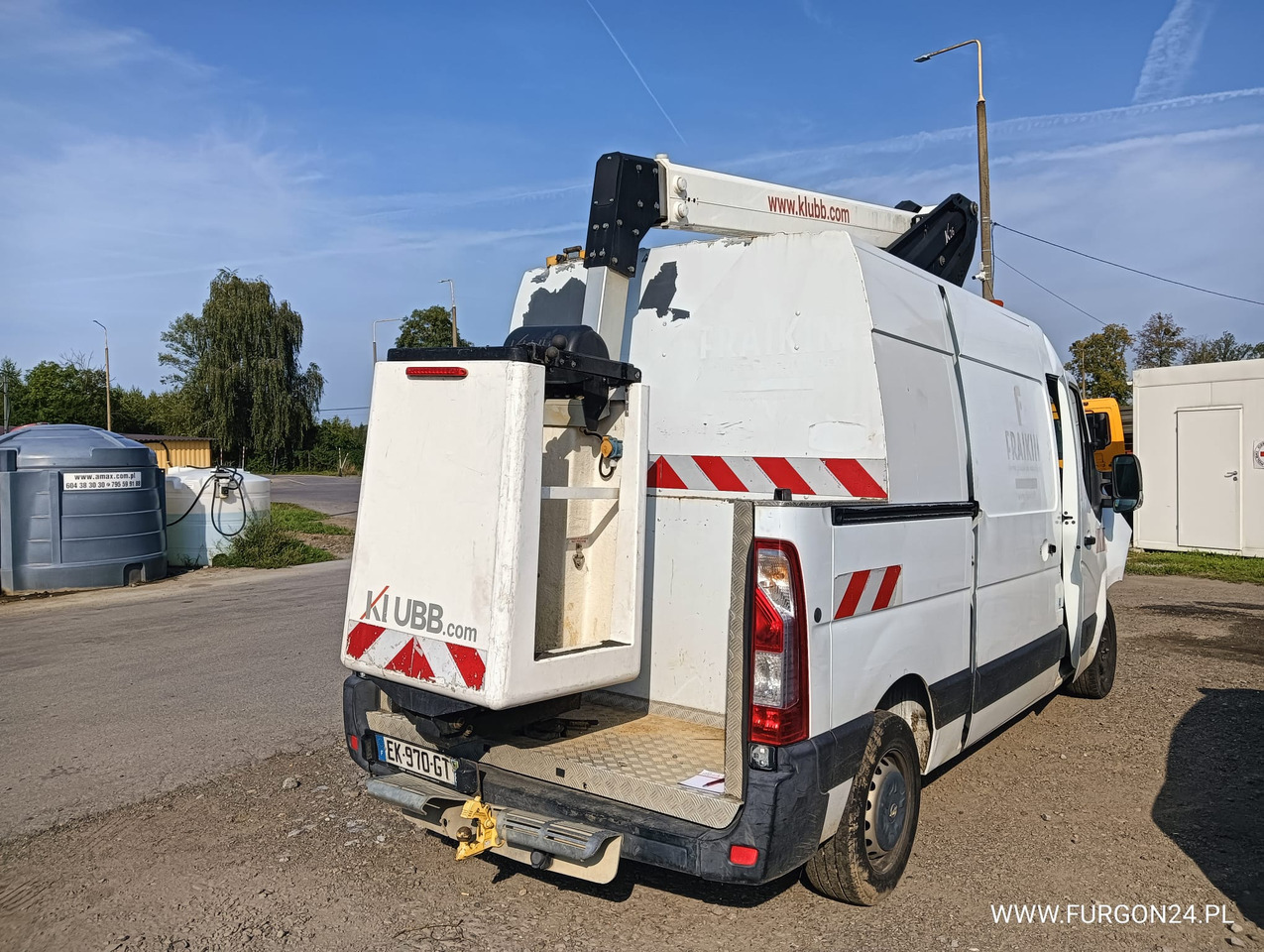 Camion avec nacelle OPEL MOVANO L2H2 PODNOŚNIK KOSZOWY KLUBB K26 NR 804: photos 6 Camion avec nacelle OPEL MOVANO L2H2 PODNOŚNIK KOSZOWY KLUBB K26 NR 804: photos 6