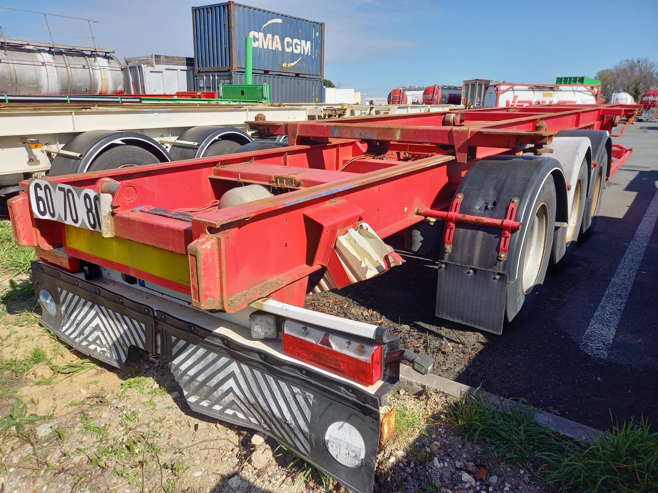 ASCA - Semi-remorque porte-conteneur/ Caisse mobile: photos 4 ASCA - Semi-remorque porte-conteneur/ Caisse mobile: photos 4