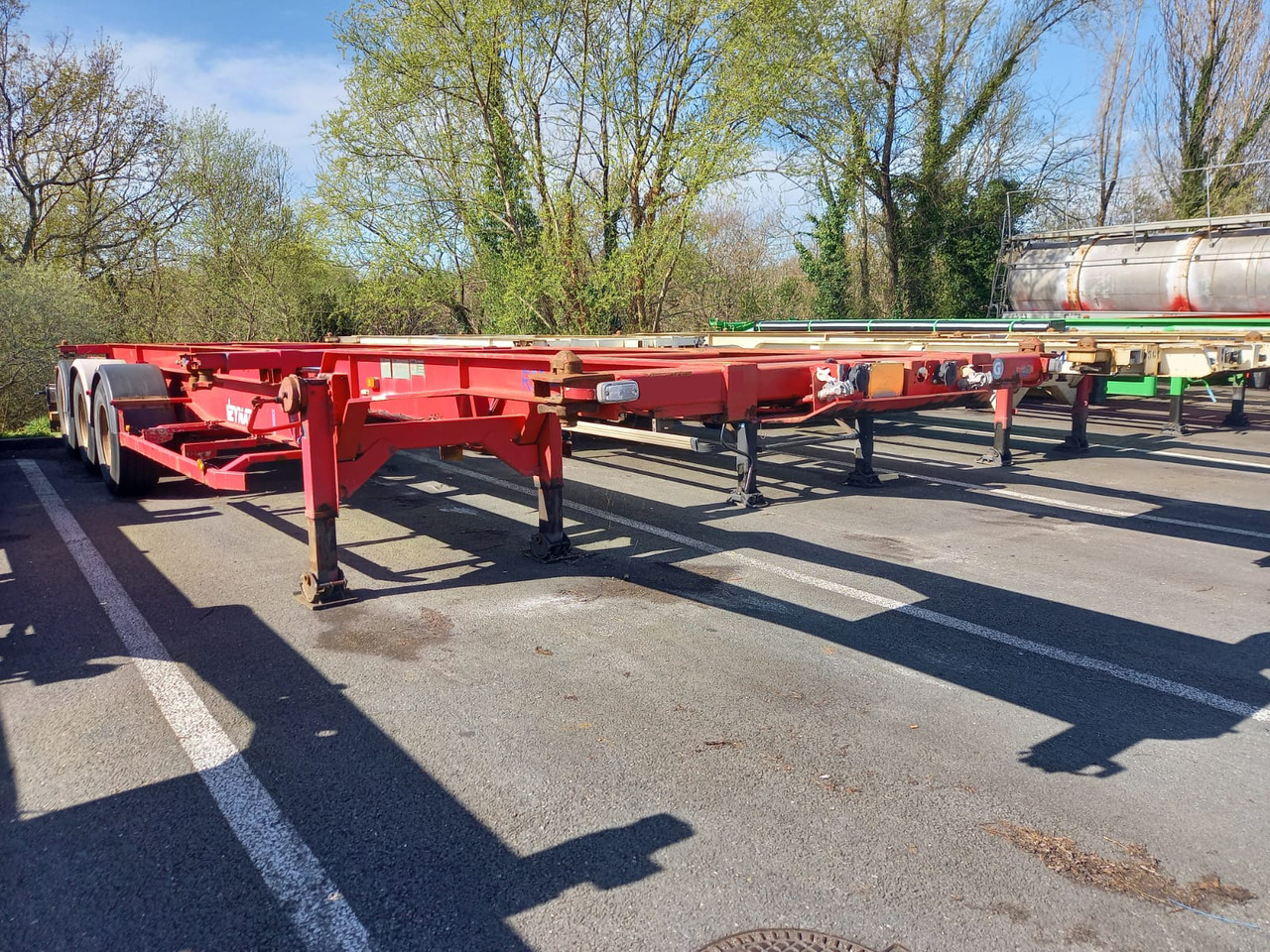 ASCA - Semi-remorque porte-conteneur/ Caisse mobile: photos 1 ASCA - Semi-remorque porte-conteneur/ Caisse mobile: photos 1