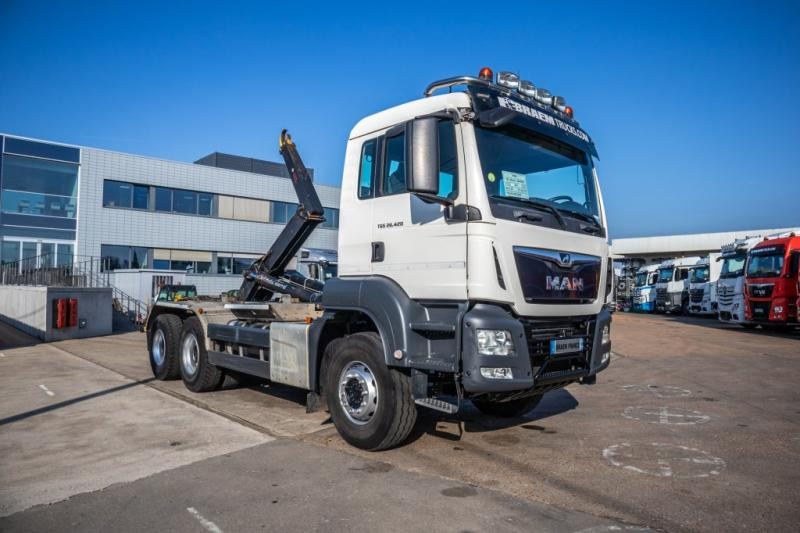 MAN TGS 26.420 BB+MARREL20T - Camion ampliroll: photos 2 MAN TGS 26.420 BB+MARREL20T - Camion ampliroll: photos 2