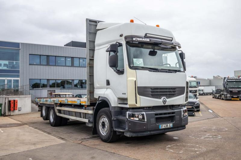 Renault LANDER 460 DXI-6x2+10 pneus/tires+INTARDER - Camion plateau: photos 2 Renault LANDER 460 DXI-6x2+10 pneus/tires+INTARDER - Camion plateau: photos 2