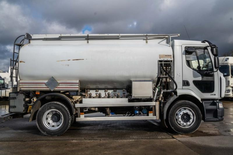 Renault MIDLUM 280+TANK 12.500L/5 Comp. - Camion citerne: photos 4 Renault MIDLUM 280+TANK 12.500L/5 Comp. - Camion citerne: photos 4