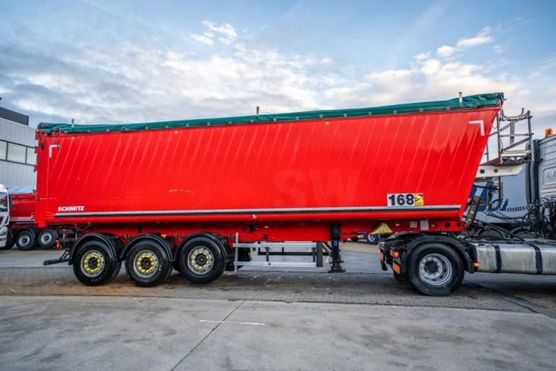 Schmitz ALU-52m3 (GRAIN/CEREALIERE/GETREIDE)+BACHE - Semi-remorque benne: photos 3 Schmitz ALU-52m3 (GRAIN/CEREALIERE/GETREIDE)+BACHE - Semi-remorque benne: photos 3