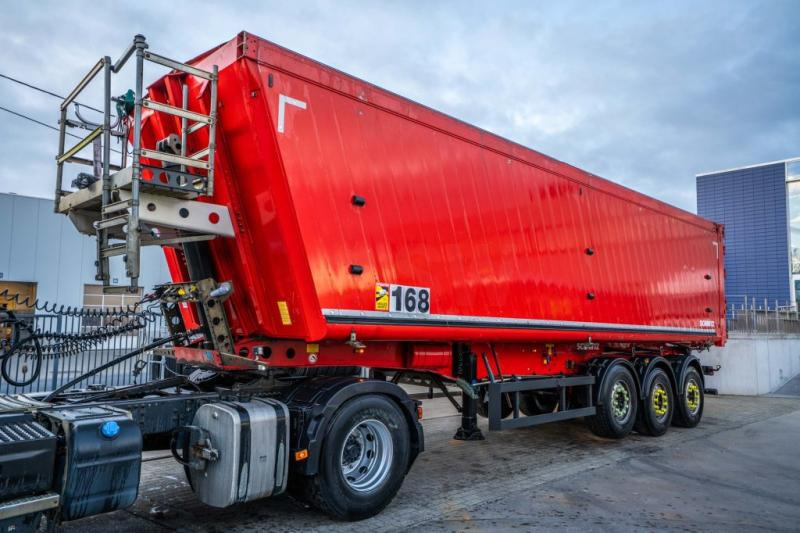 Schmitz ALU-52m3 (GRAIN/CEREALIERE/GETREIDE)+BACHE - Semi-remorque benne: photos 1 Schmitz ALU-52m3 (GRAIN/CEREALIERE/GETREIDE)+BACHE - Semi-remorque benne: photos 1
