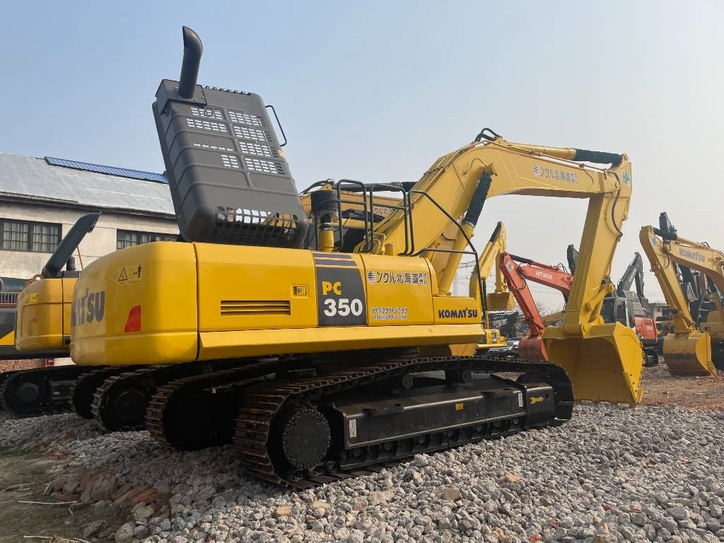 Komatsu PC 350 - Pelle sur chenille: photos 1 Komatsu PC 350 - Pelle sur chenille: photos 1