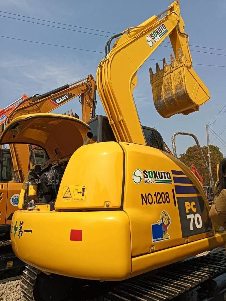 Komatsu PC 70 - Mini pelle: photos 2 Komatsu PC 70 - Mini pelle: photos 2