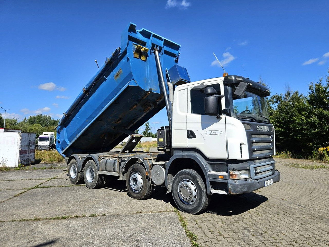 Scania R420 8x4 - Tipper - full spring - 2007 year - Camion benne: photos 2 Scania R420 8x4 - Tipper - full spring - 2007 year - Camion benne: photos 2